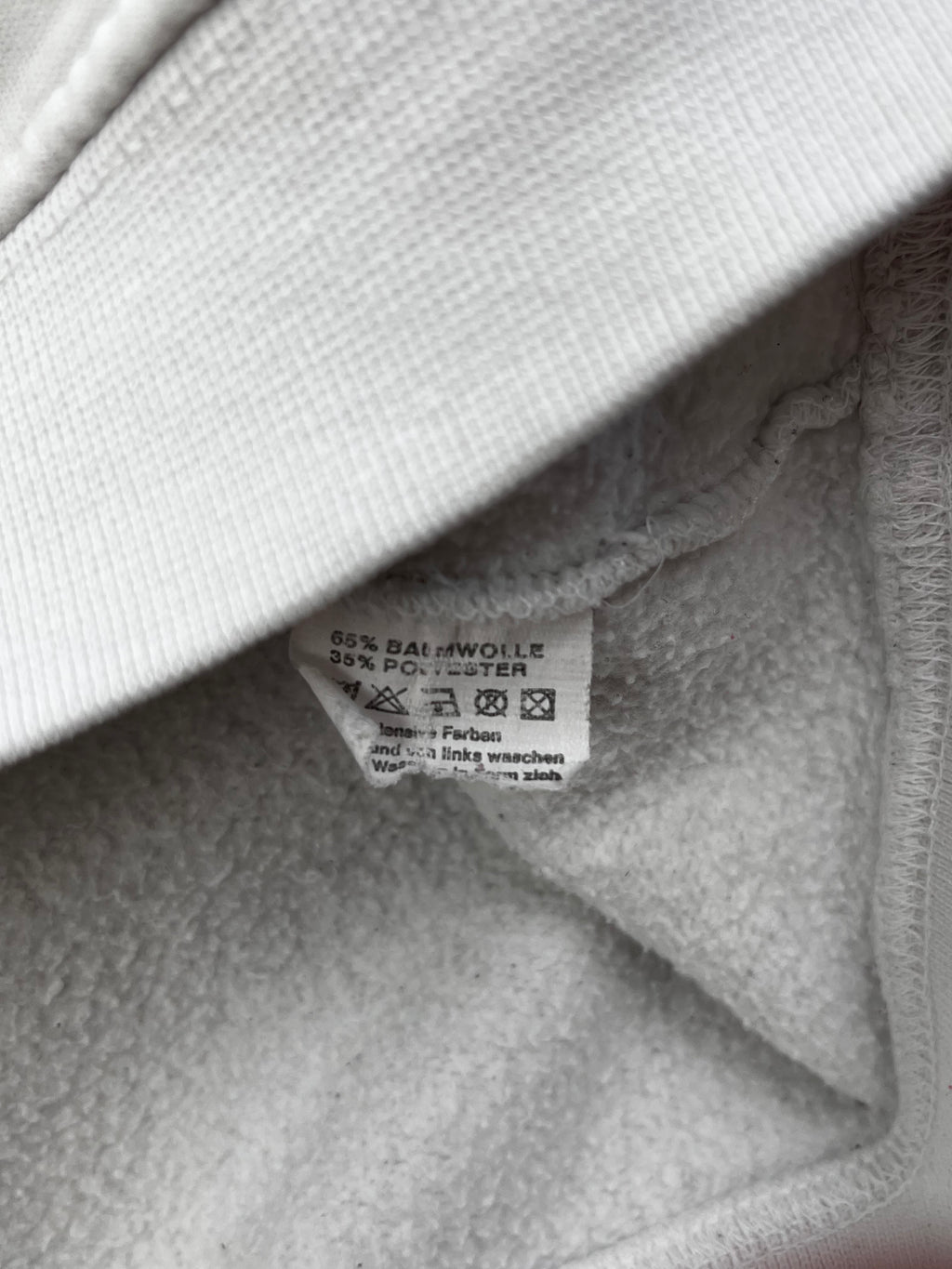 IDPDT Vintage Sweater Skate 90s Weiß XL