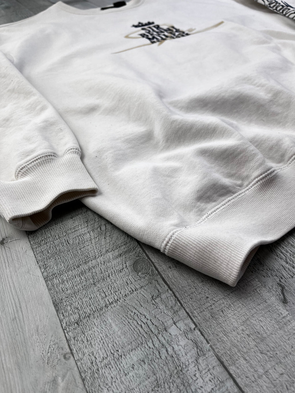 Sir Benni Miles Vintage Sweater Y2K 2000s Weiß XL