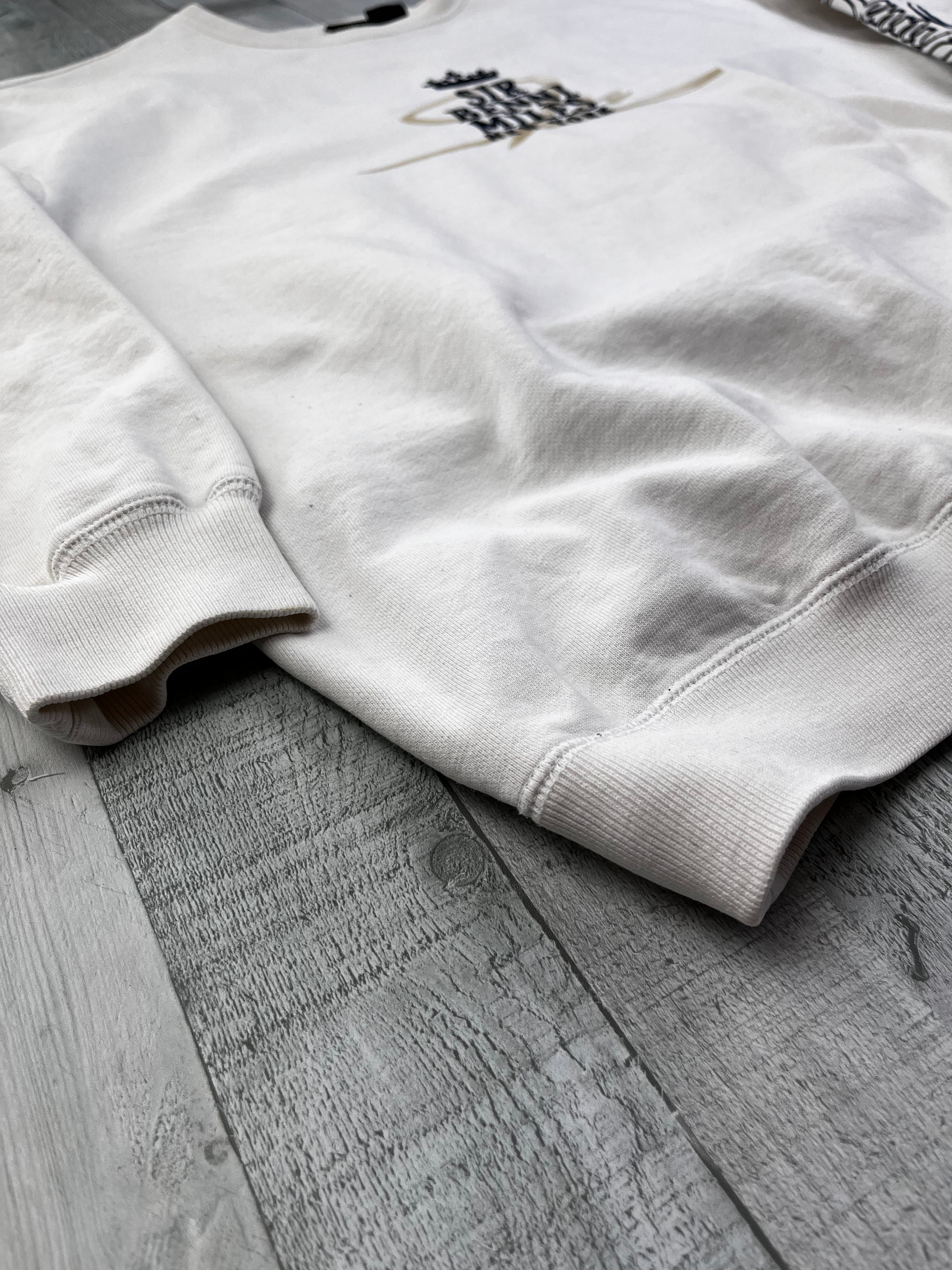 Sir Benni Miles Vintage Sweater Y2K 2000s Weiß XL