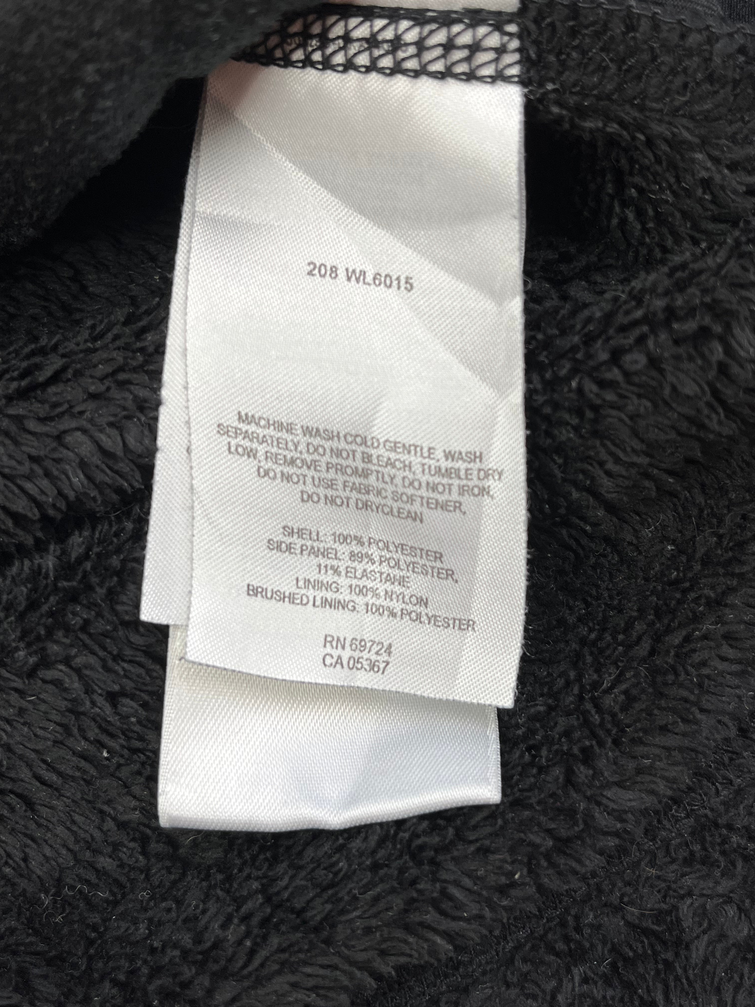 Columbia Titan Fleecejacke Plüsch Schwarz S