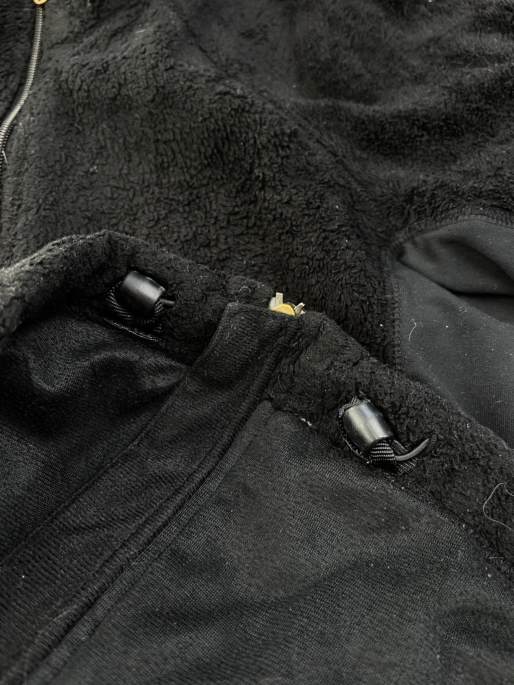 Columbia Titan Fleecejacke Plüsch Schwarz S