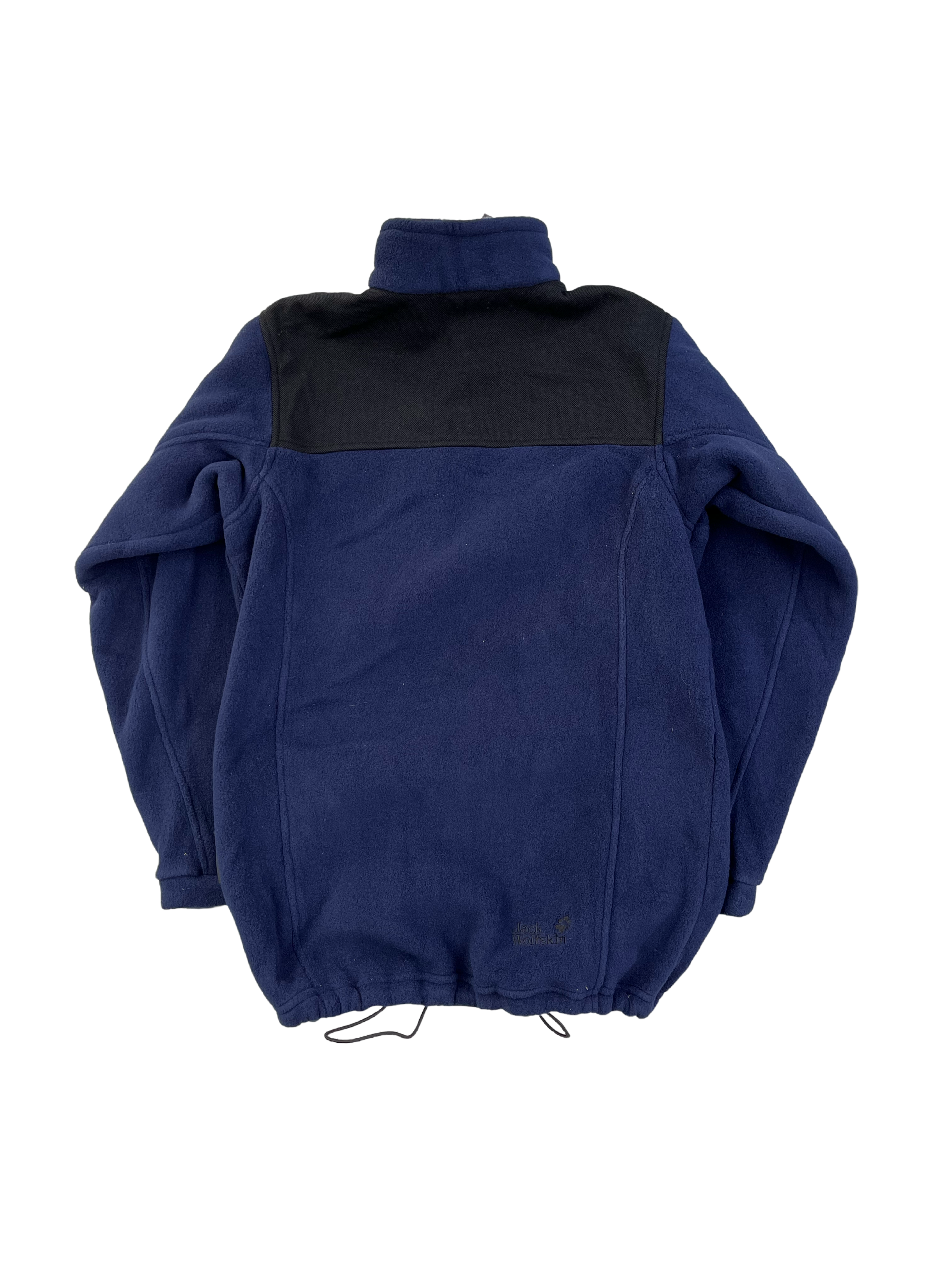 Jack Wolfskin Vintage Fleecejacke Y2K Wie Neu Lila Schwarz S