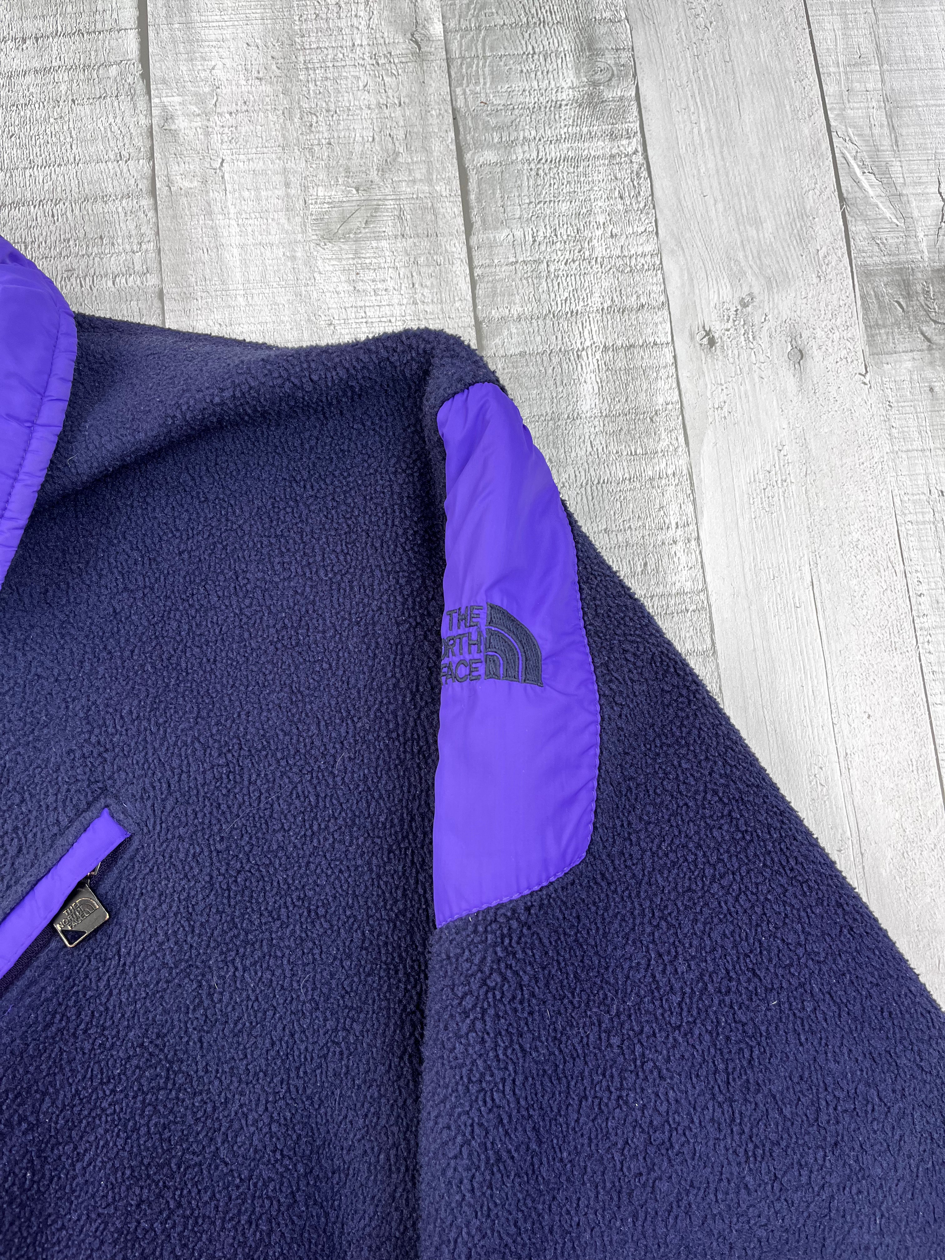 The North Face Vintage Fleece Wendejacke 90s Lila XL