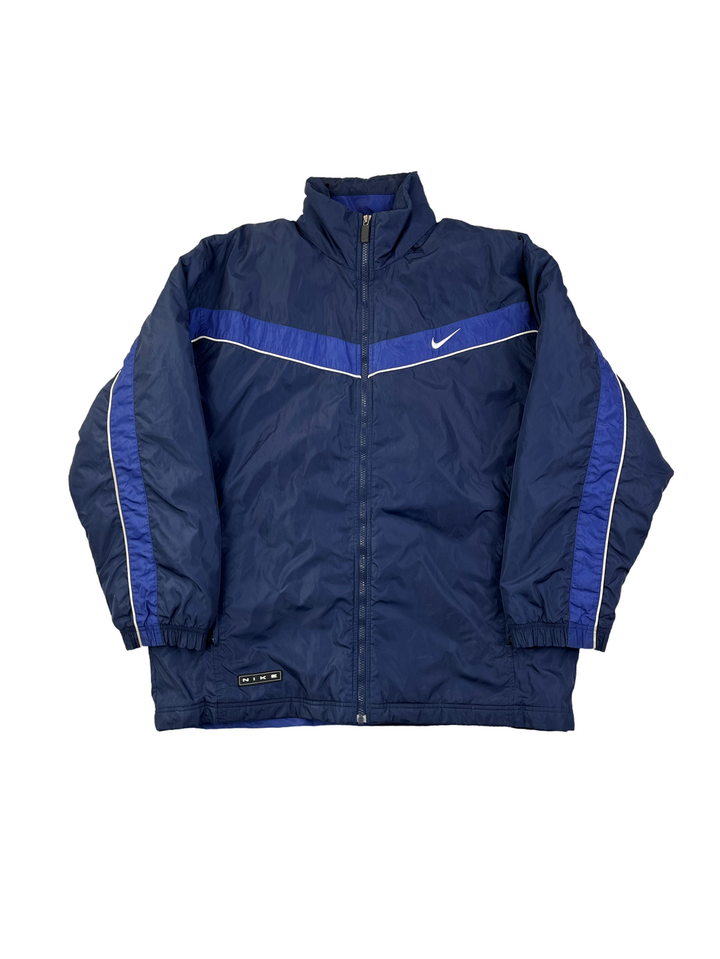Nike Vintage Jacke Übergang Y2K Navy Blau M