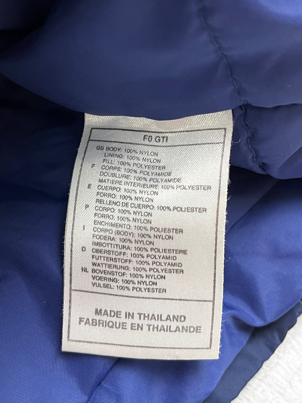 Nike Vintage Jacke Übergang Y2K Navy Blau M