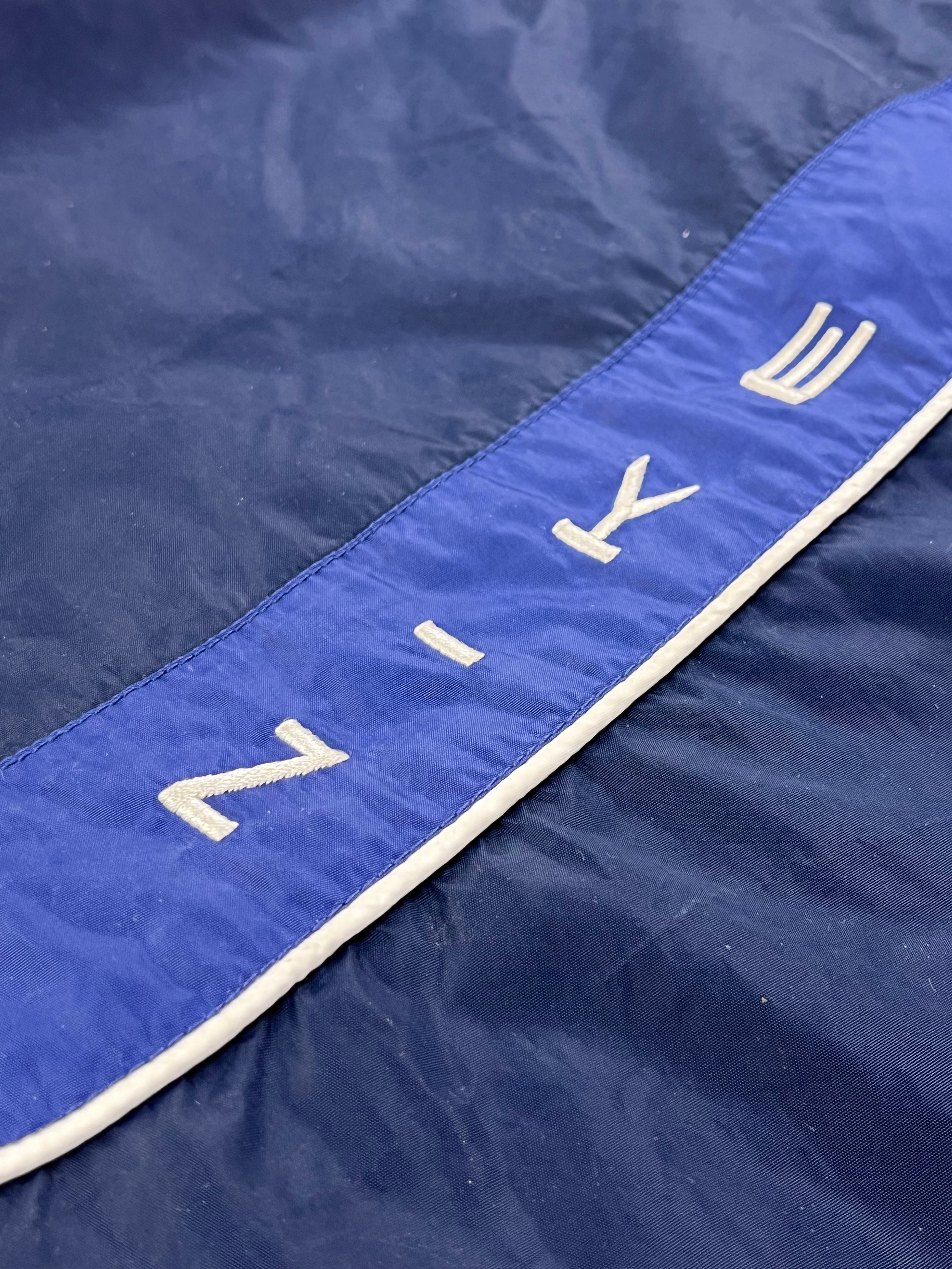 Nike Vintage Jacke Übergang Y2K Navy Blau M