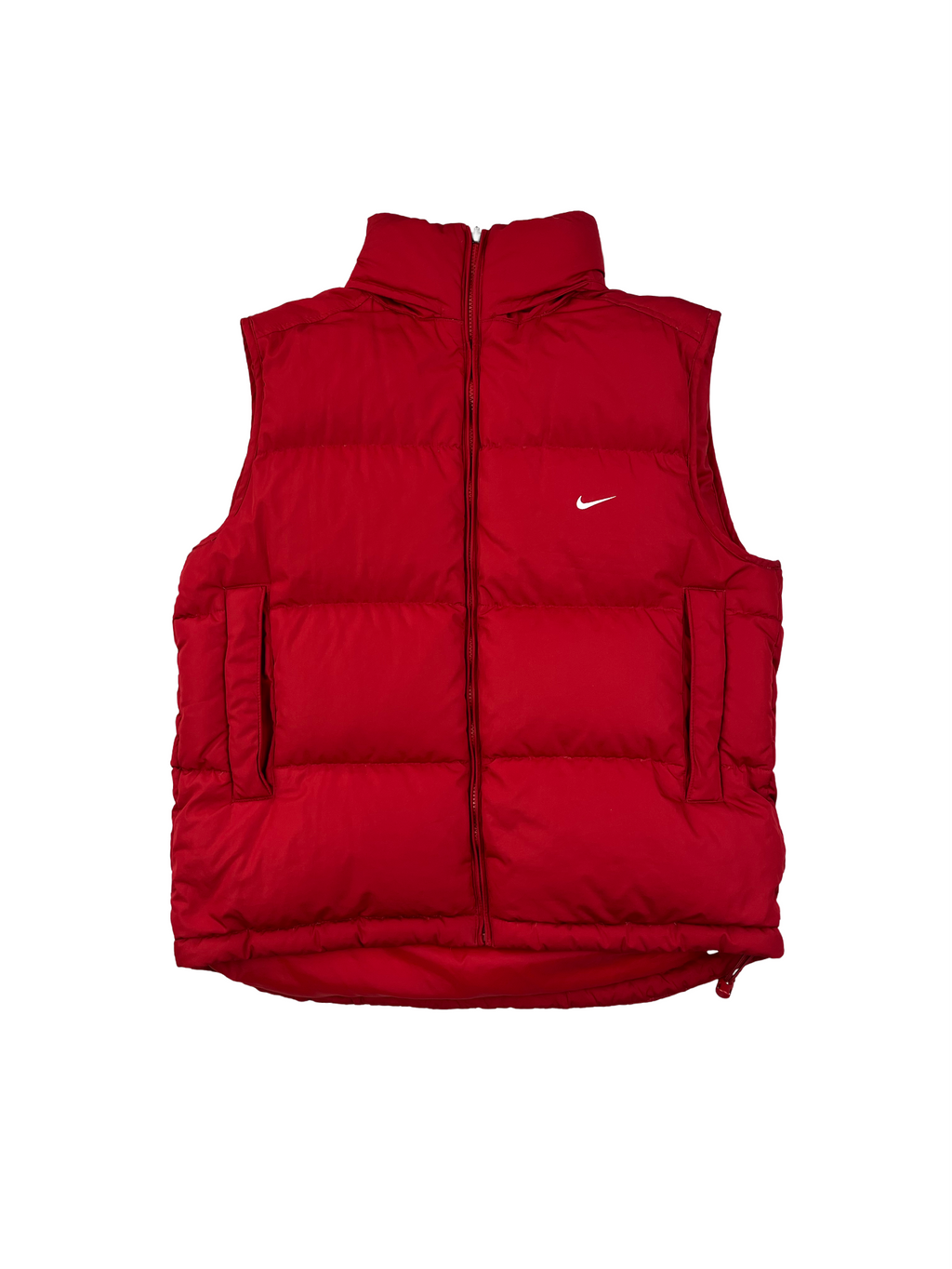 Nike Vintage Daunenweste Y2K Rot M