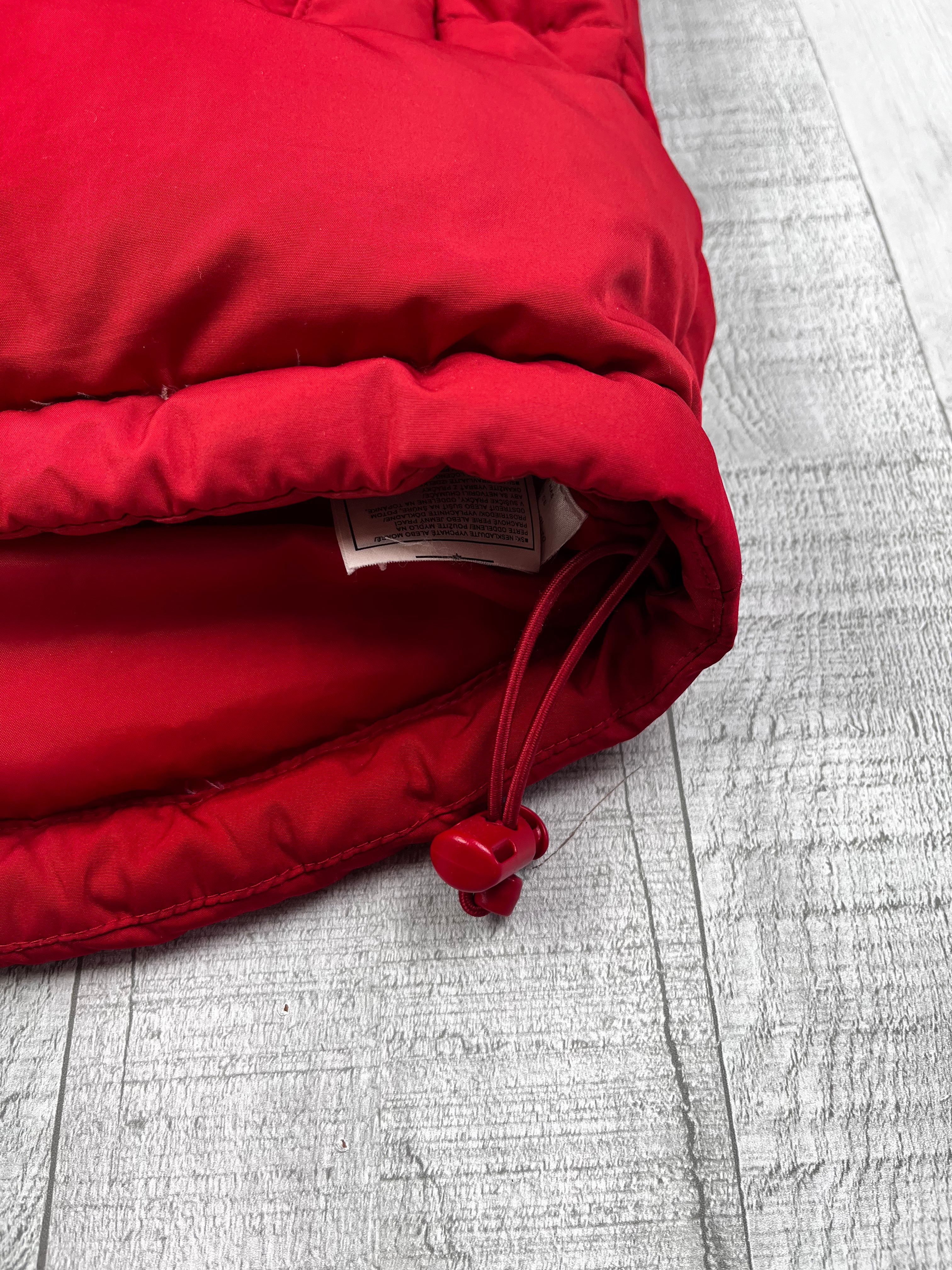 Nike Vintage Daunenweste Y2K Rot M