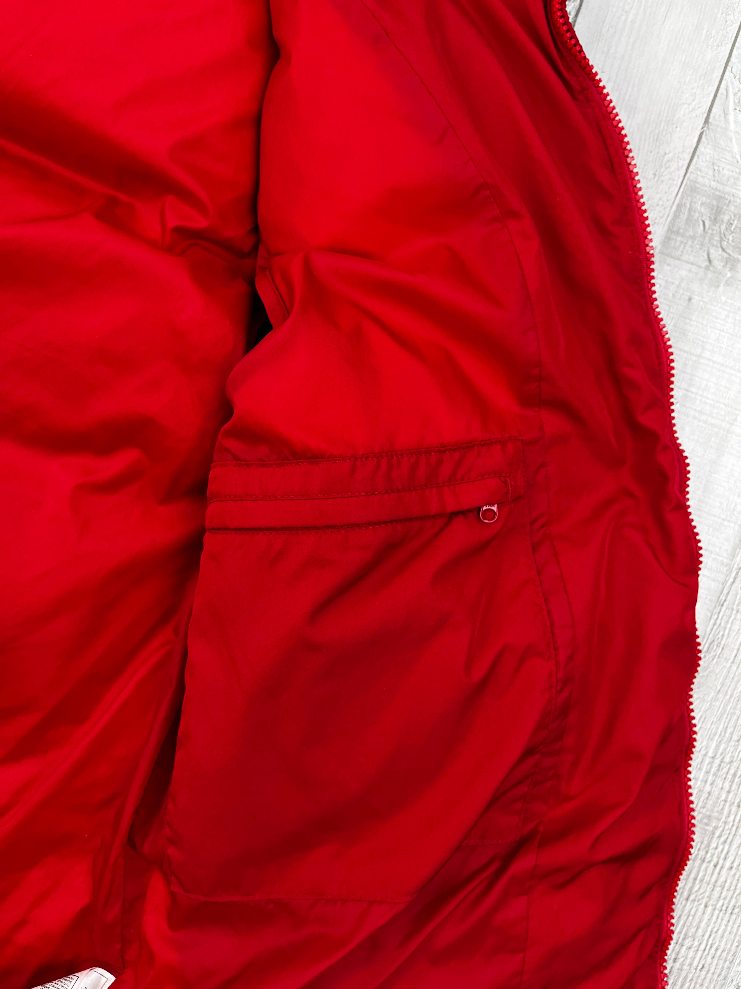 Nike Vintage Daunenweste Y2K Rot M