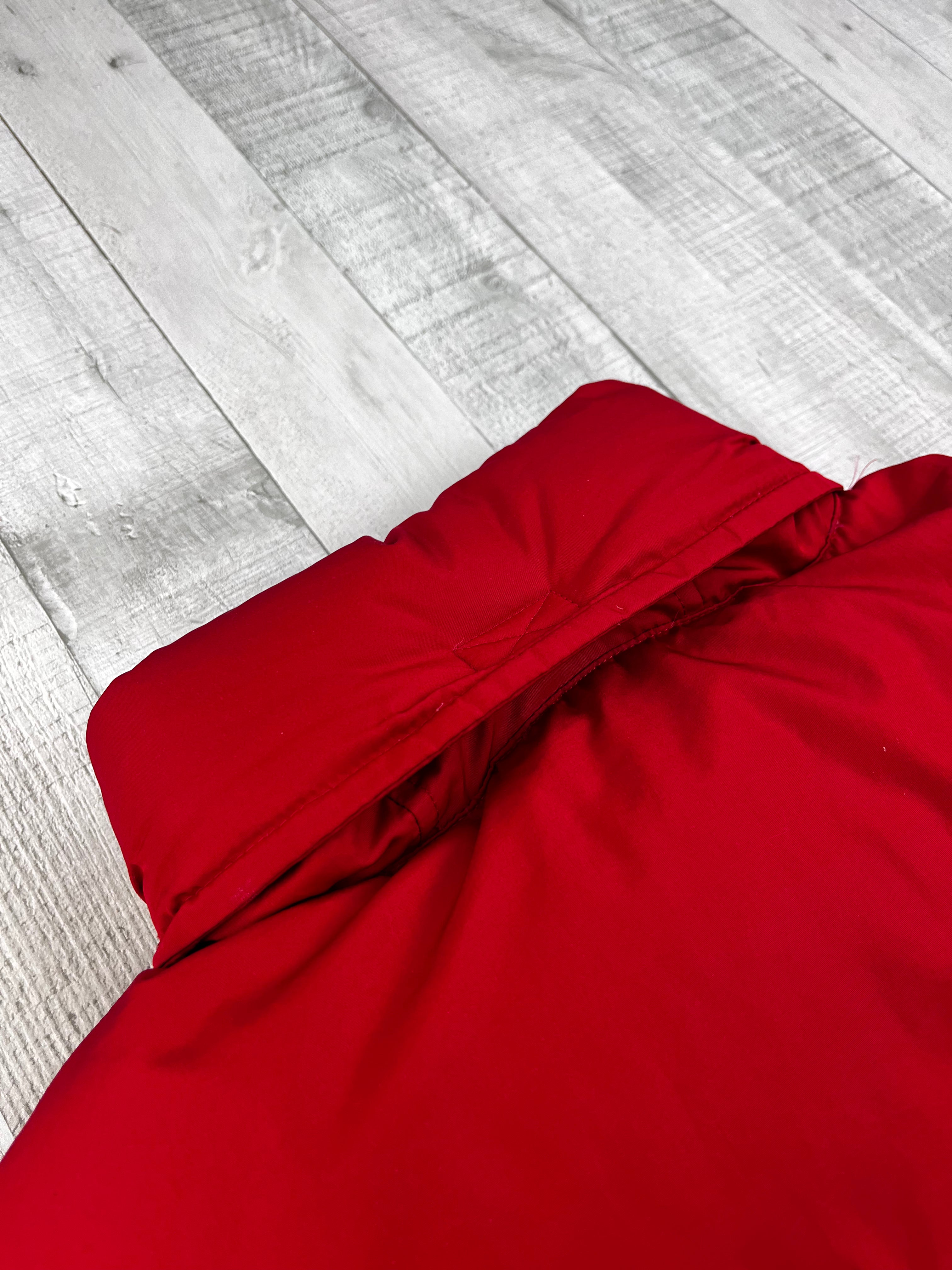 Nike Vintage Daunenweste Y2K Rot M