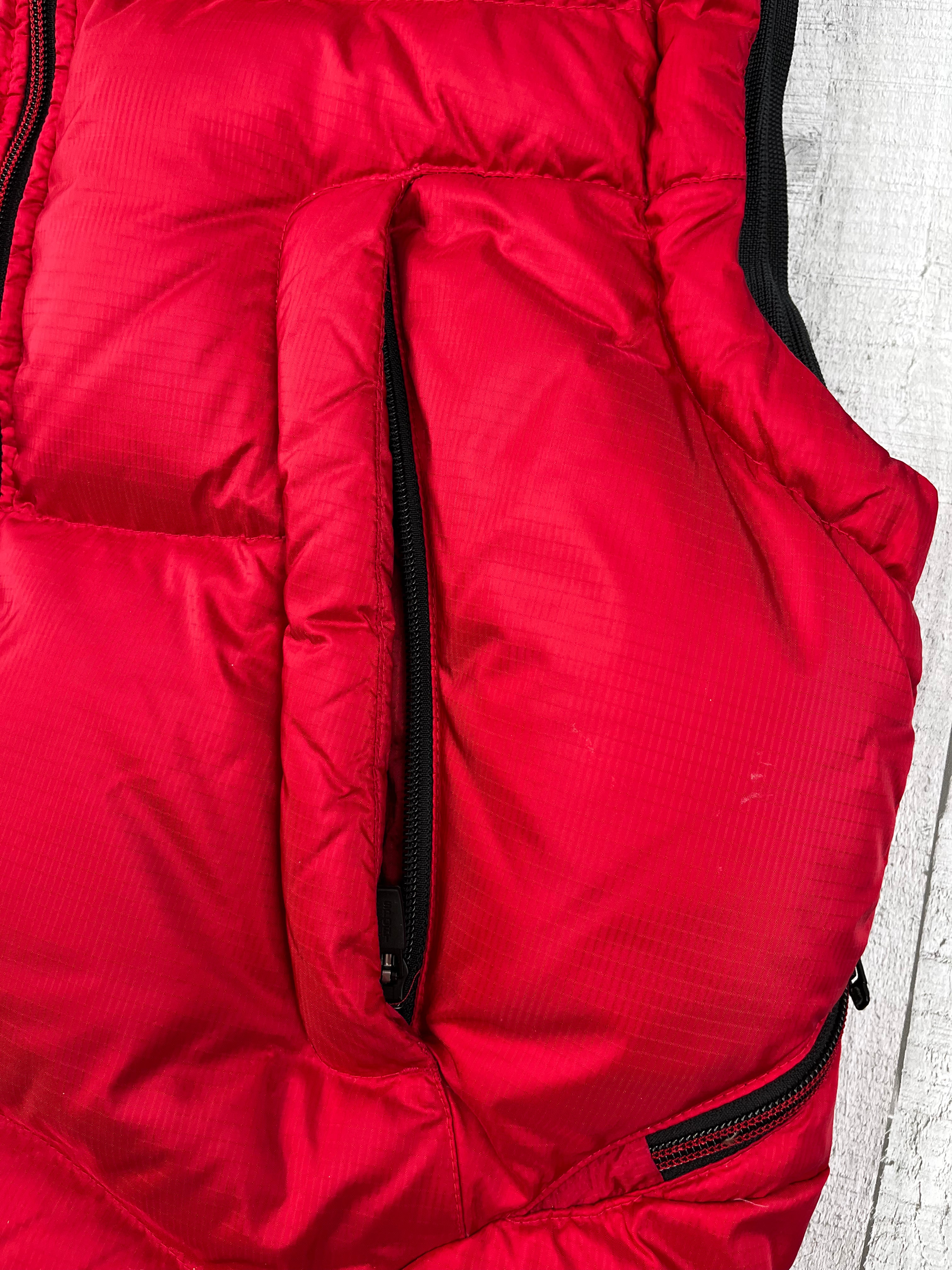 Polo Sport Ralph Lauren Vintage Daunenweste 67 Y2K Rot M