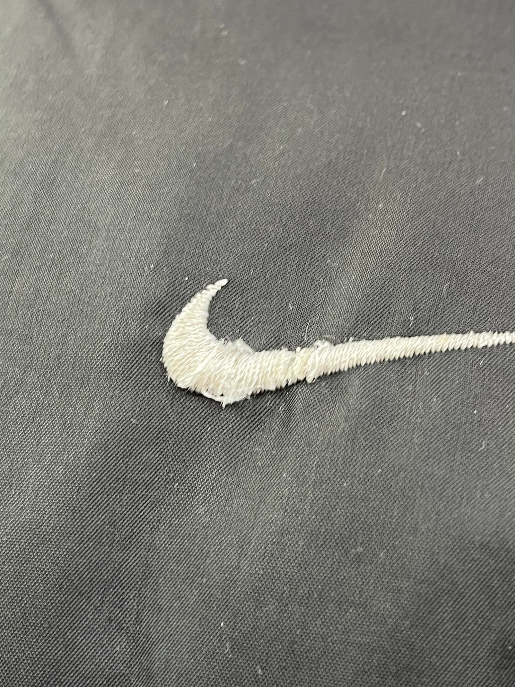 Nike Vintage Daunenjacke Y2K Gummizug Schwarz S