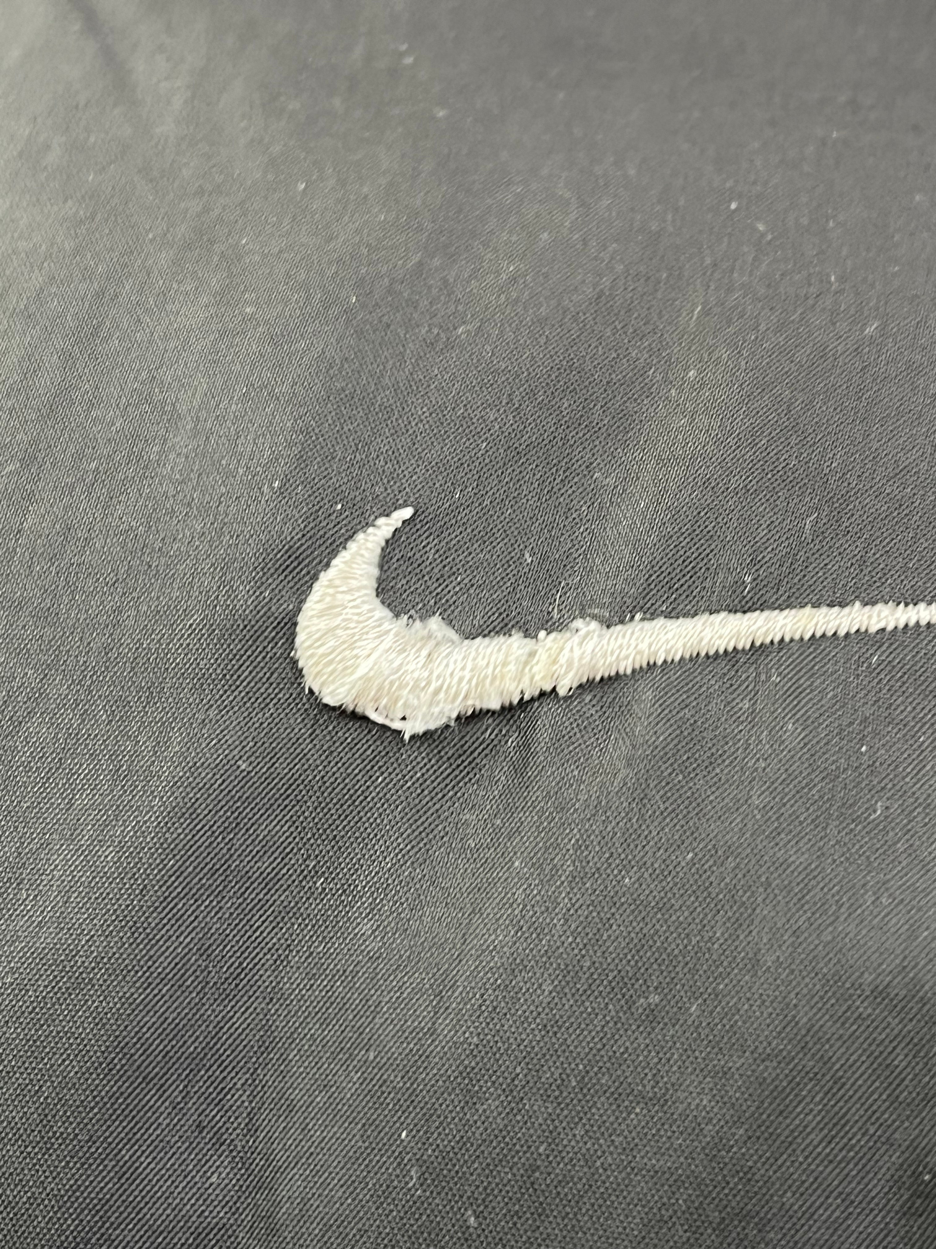 Nike Vintage Daunenjacke Y2K Gummizug Schwarz S